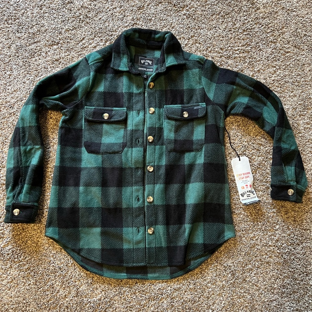 Billabong Women’s Forge Fleece NWT button down
